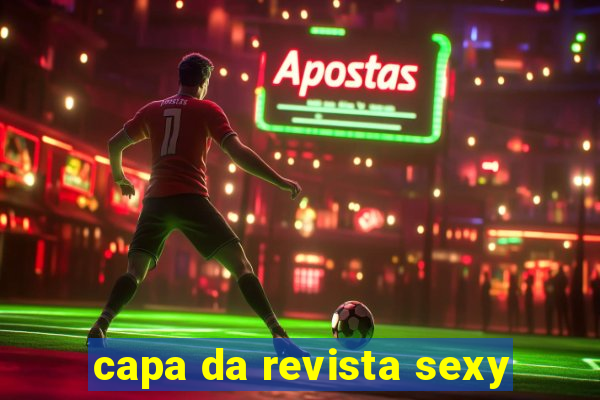 capa da revista sexy